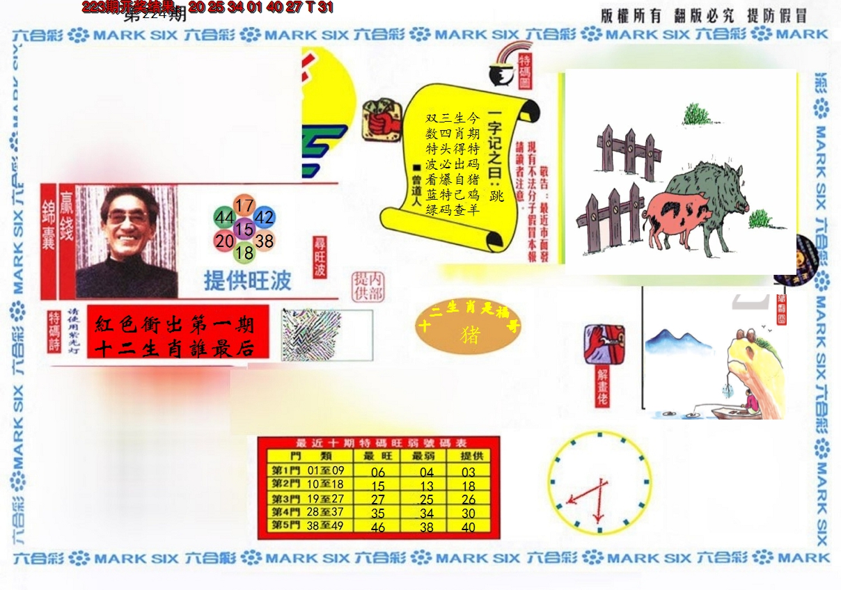 2024224期特码王(信封)
