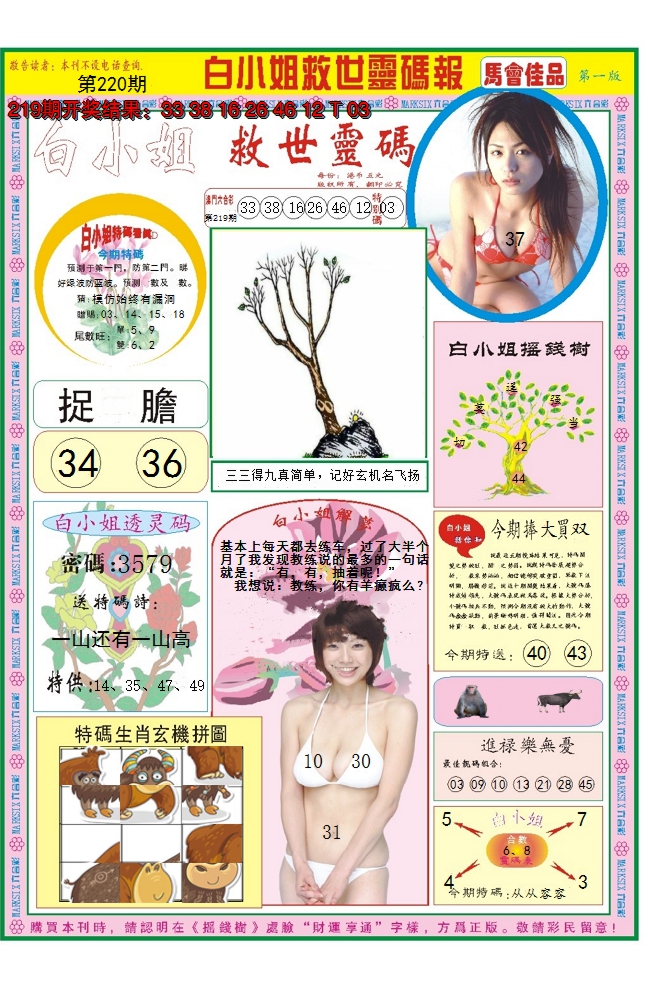 2024220期白小姐龙卷风A