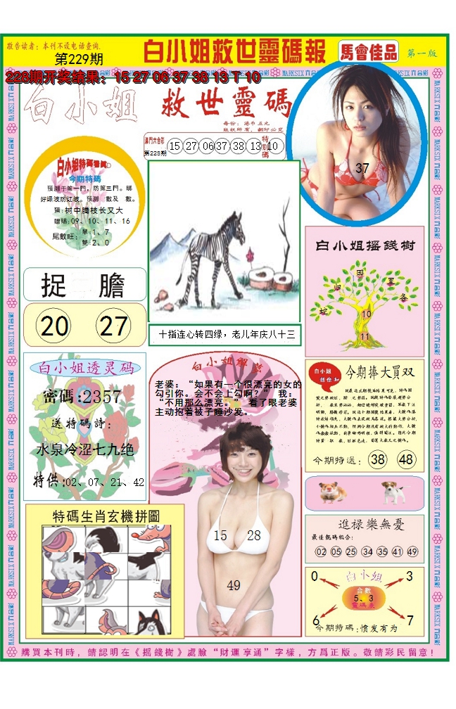 2024229期白小姐龙卷风A