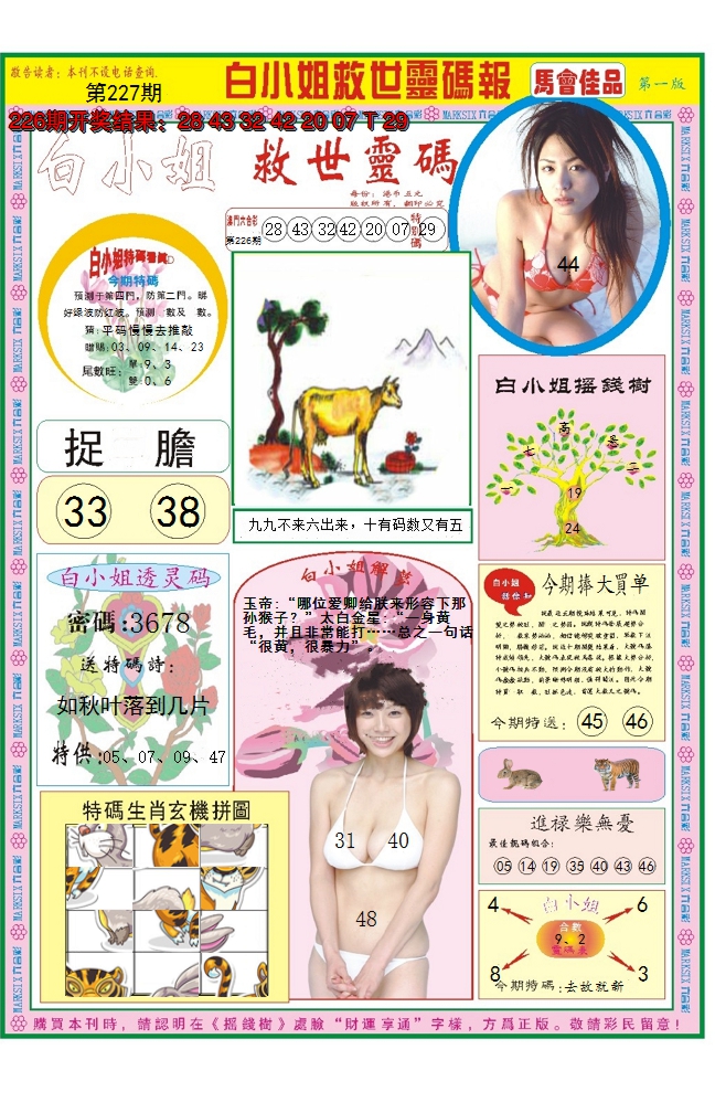 2024227期白小姐龙卷风A