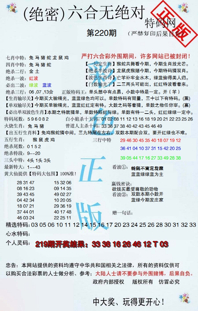 2024220期六合无绝对