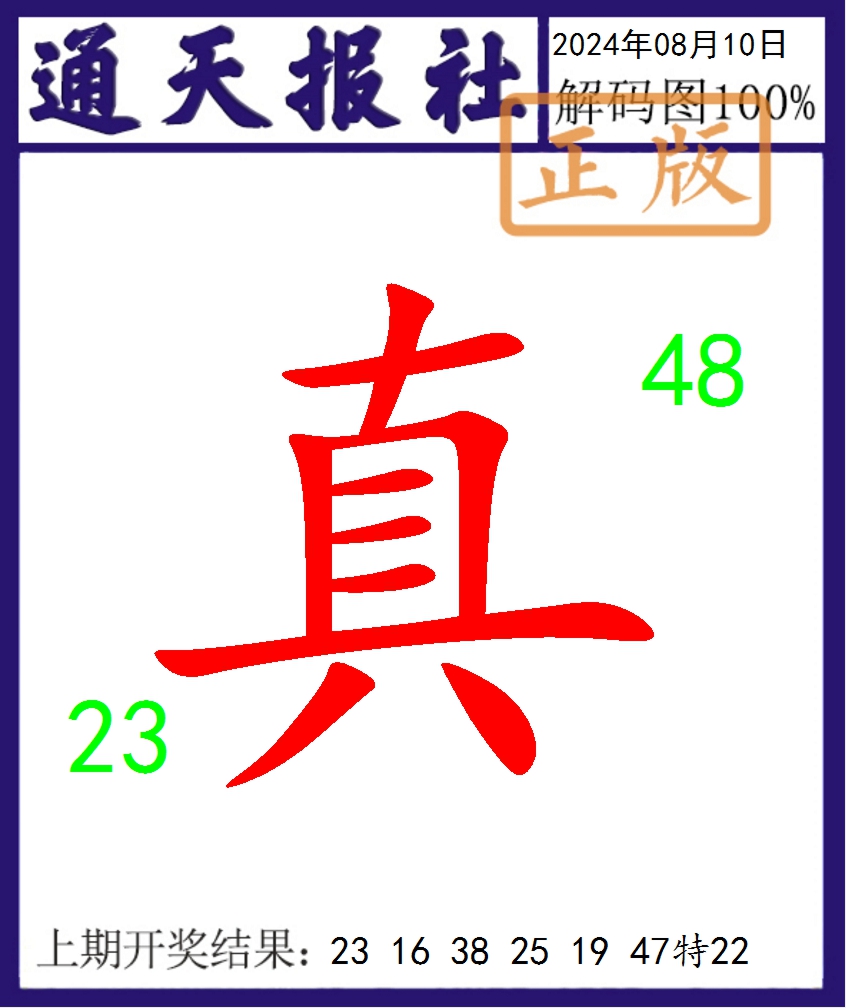 2024223期通天报解码图