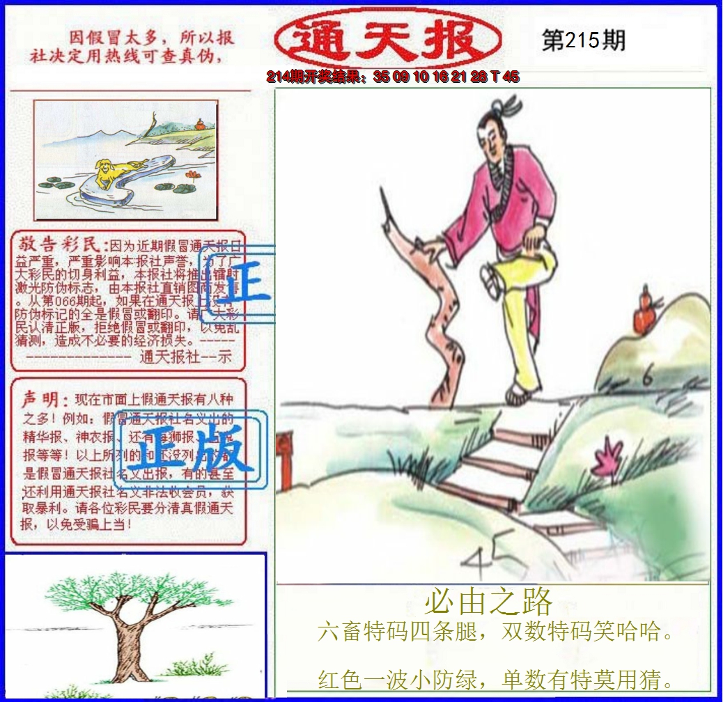 2024215期正版通天报