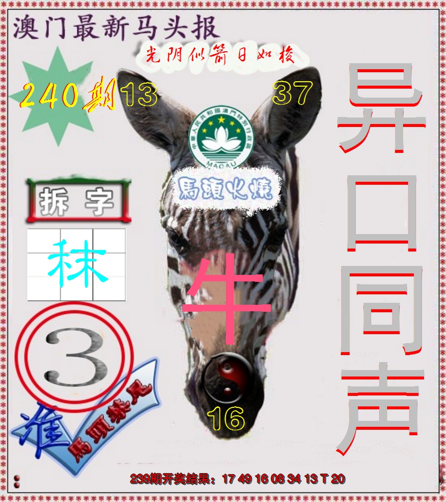 2024240期马头报