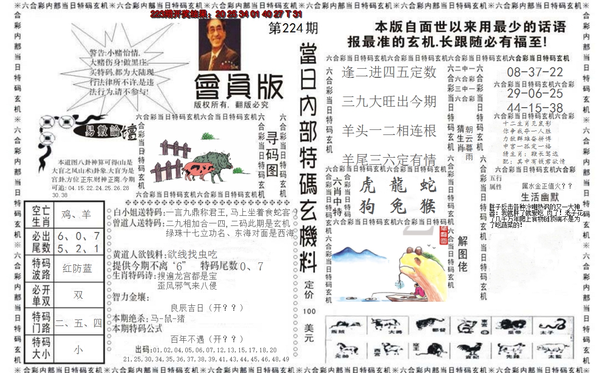 2024224期当日特码玄机报