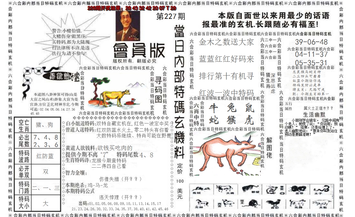 2024227期当日特码玄机报