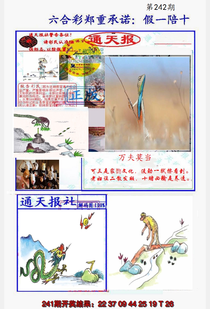 2024242期假一陪十通天报