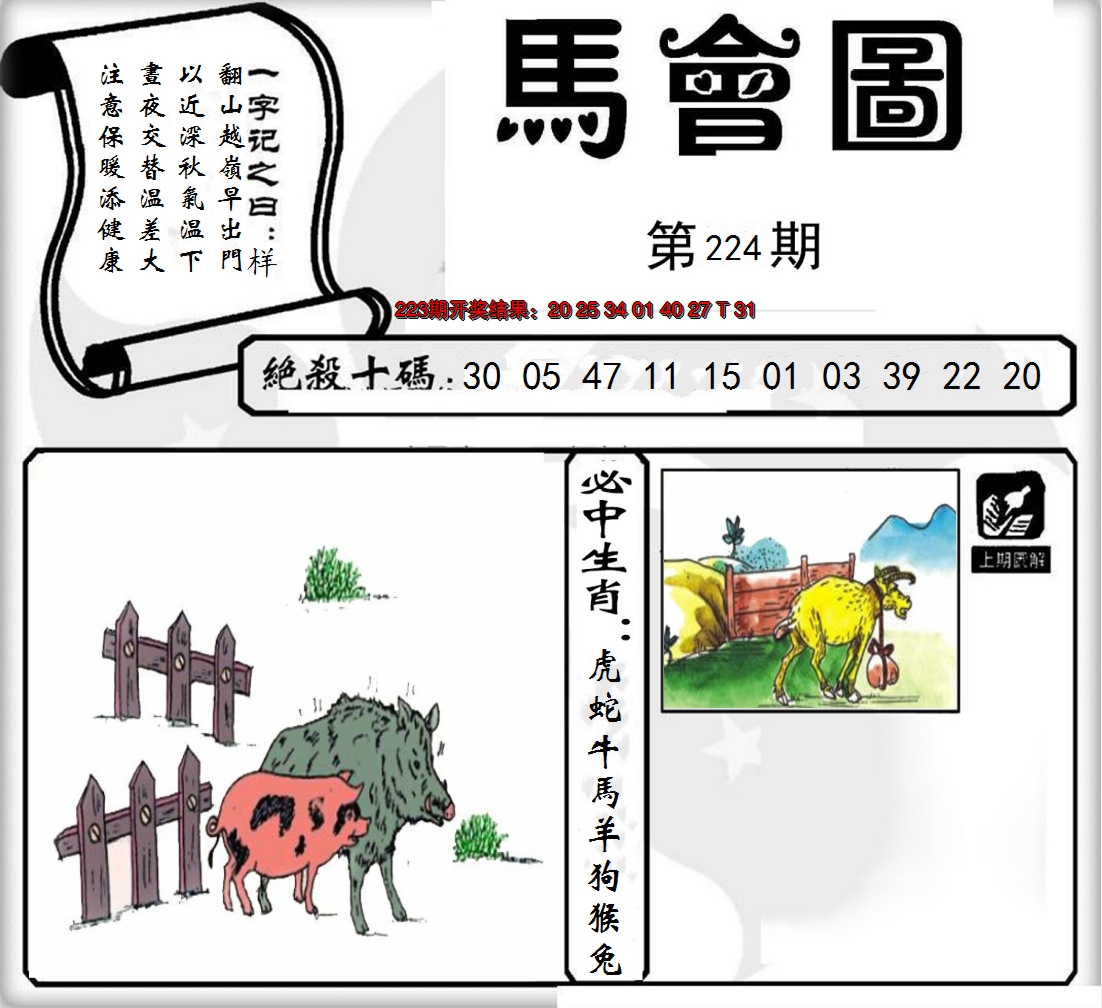 2024224期马会图