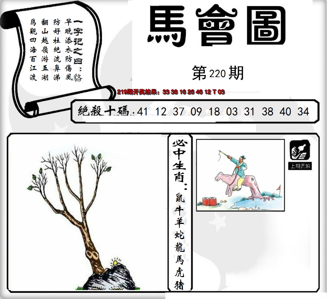2024220期马会图