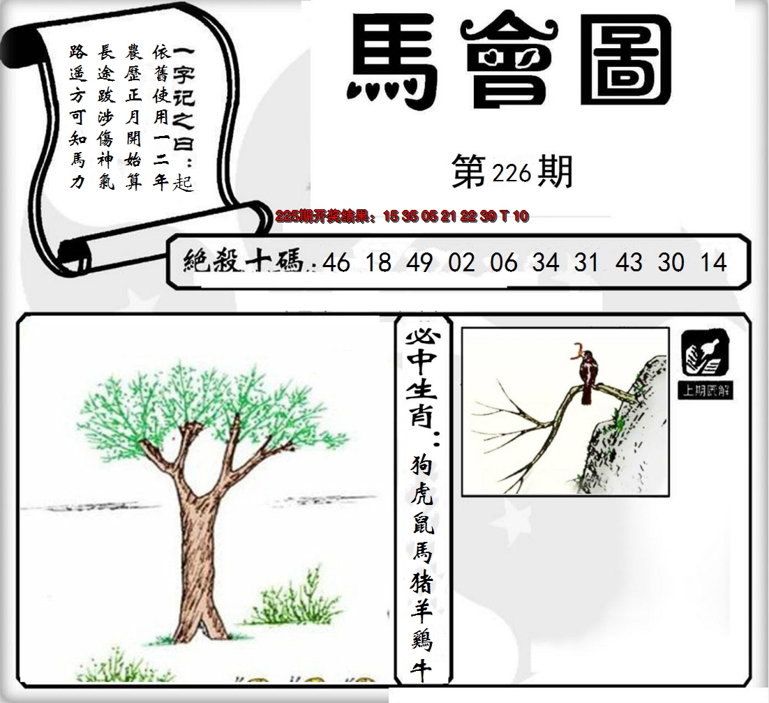 2024226期马会图