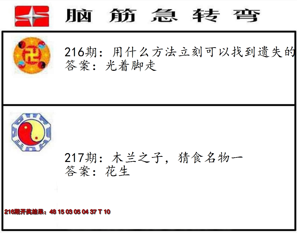 2024217期脑筋急转弯