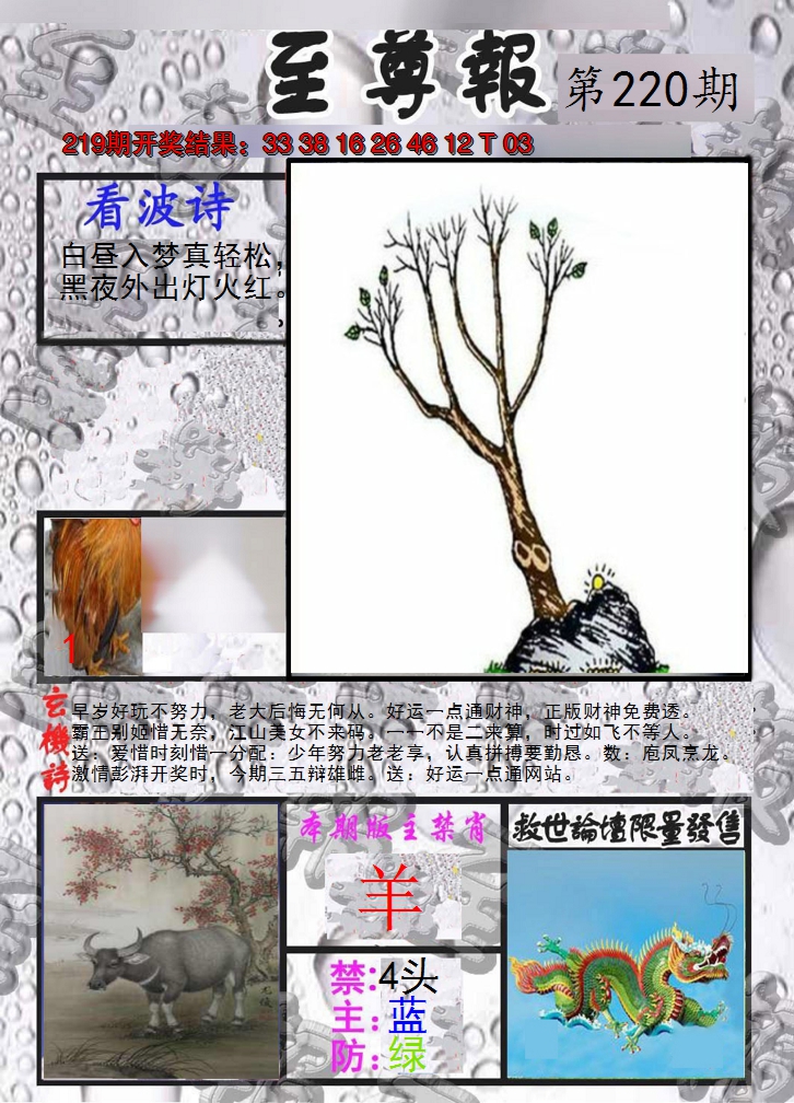 2024220期至尊报