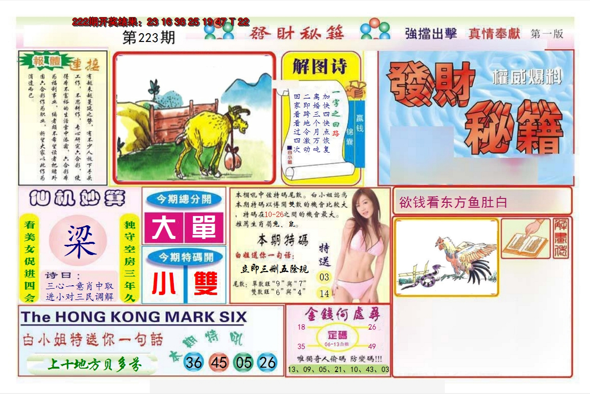 2024223期发财秘籍A