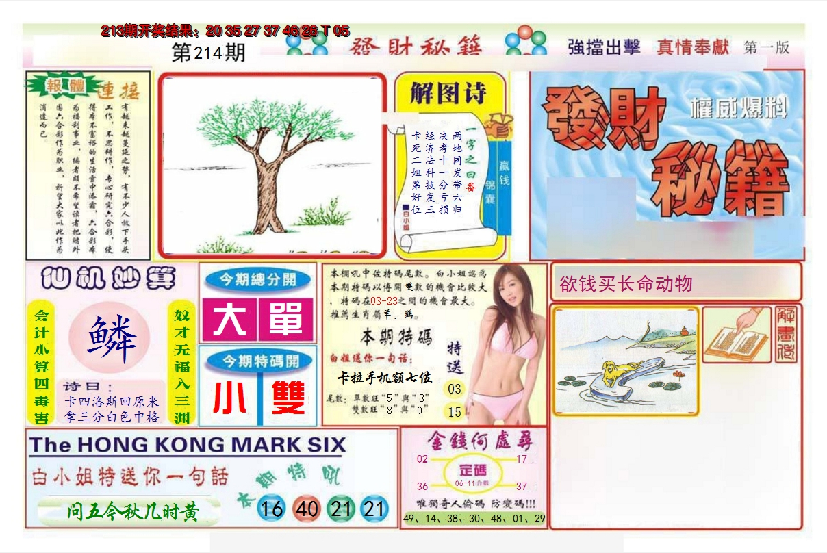 2024214期发财秘籍A