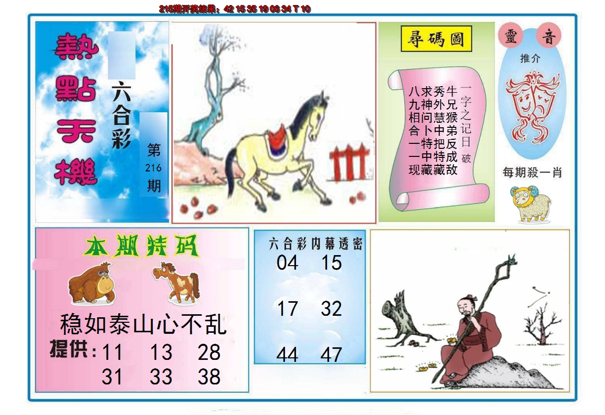 2024216期热点天机