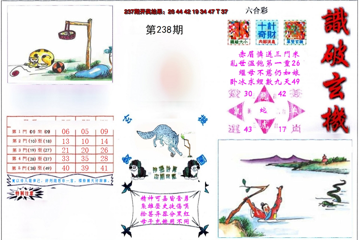 2024238期识破玄机