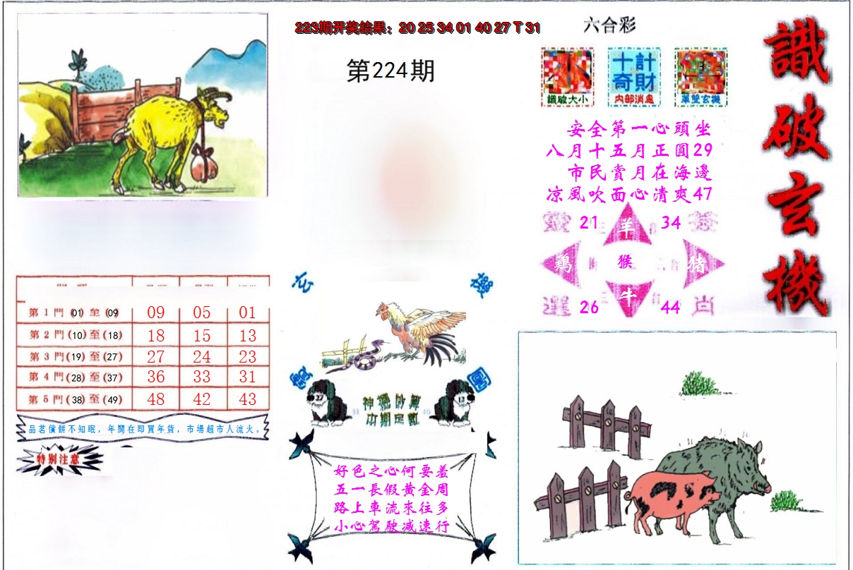 2024224期识破玄机