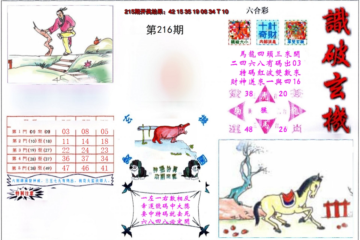 2024216期识破玄机