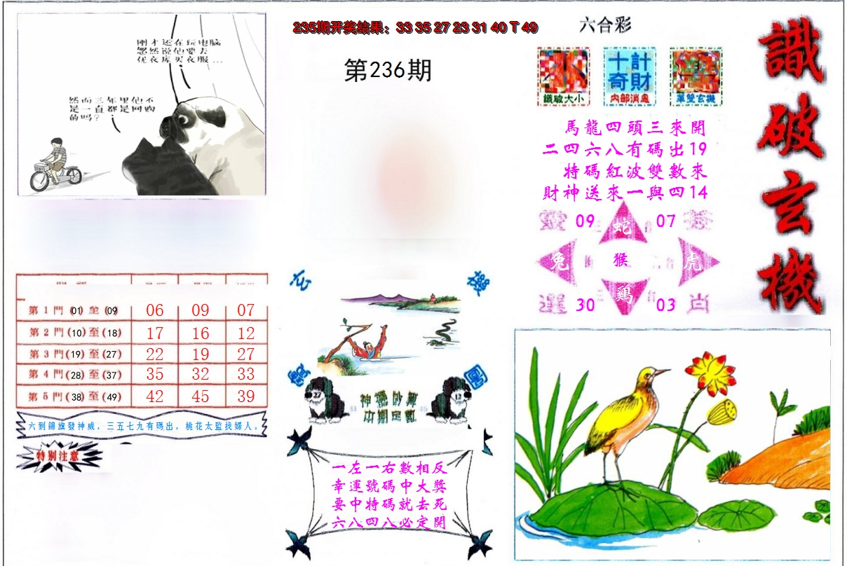 2024236期识破玄机