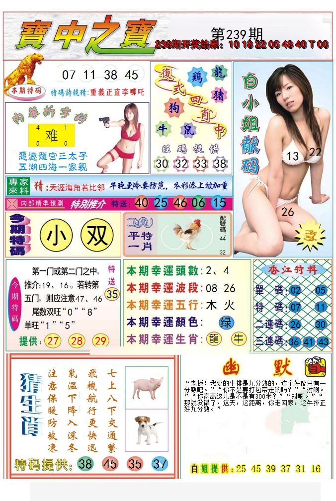 2024239期宝中之宝