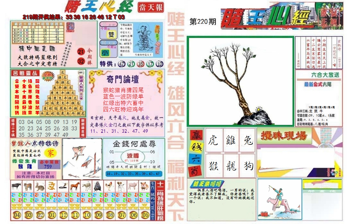 2024220期赌王心经