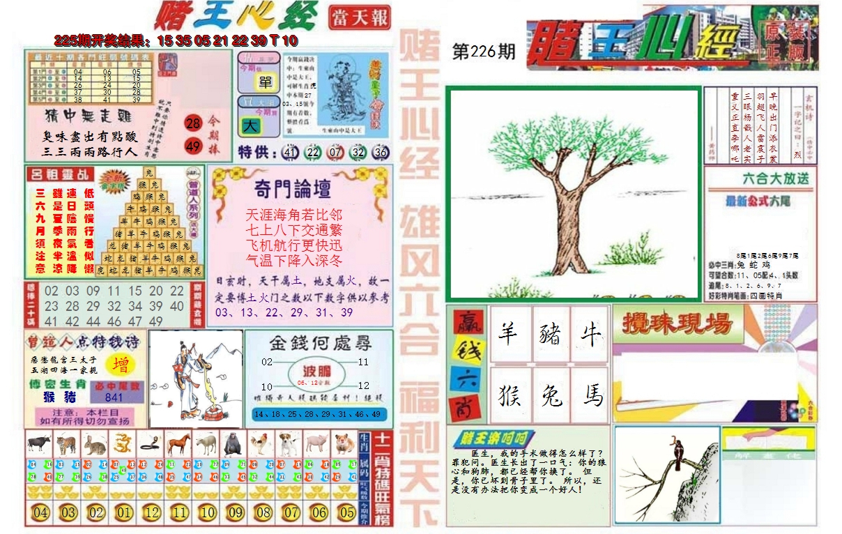 2024226期赌王心经