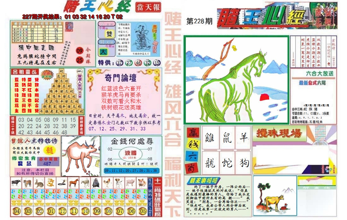 2024228期赌王心经