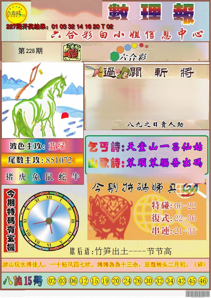 2024228期九龙数理报