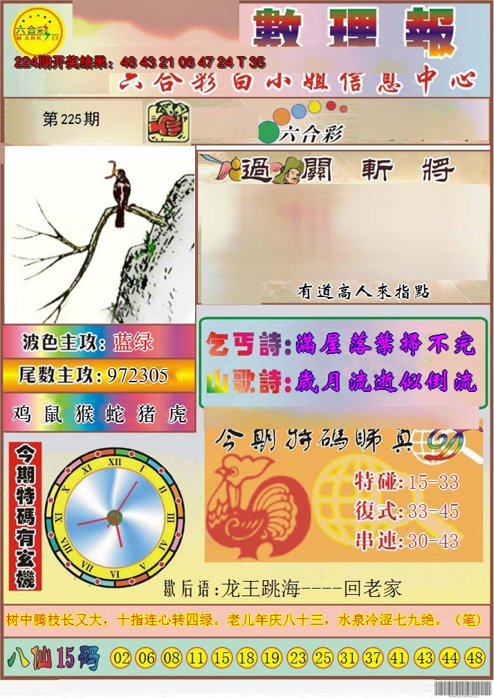 2024225期九龙数理报