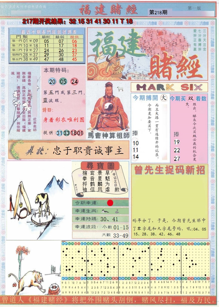 2024218期福建赌经A