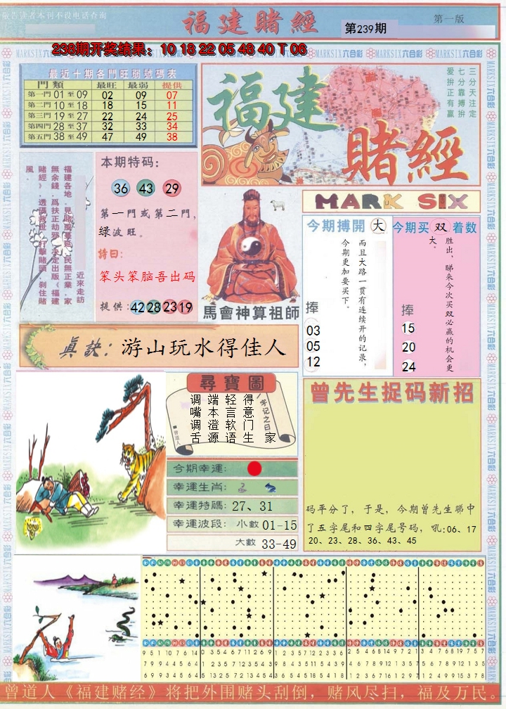 2024239期福建赌经A