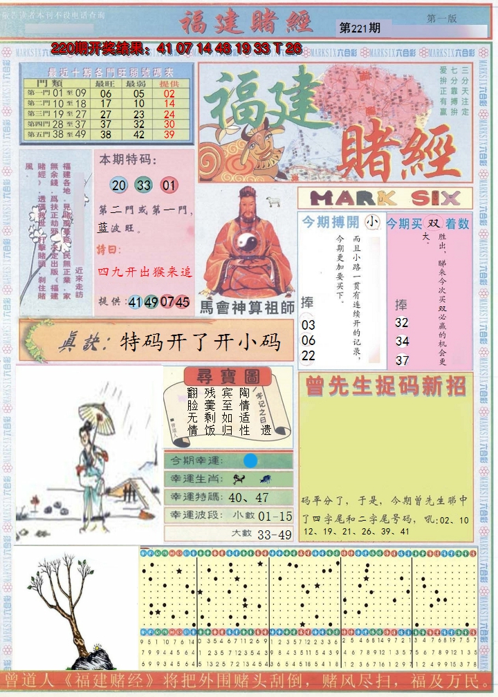 2024221期福建赌经A