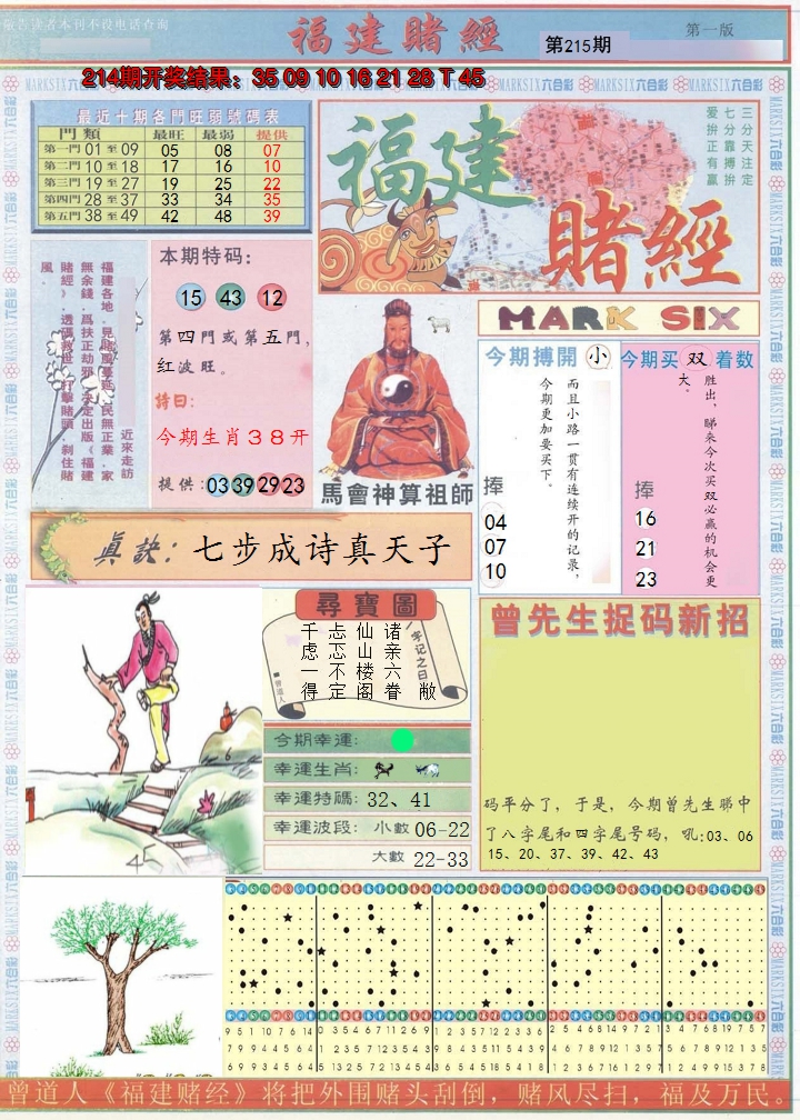 2024215期福建赌经A