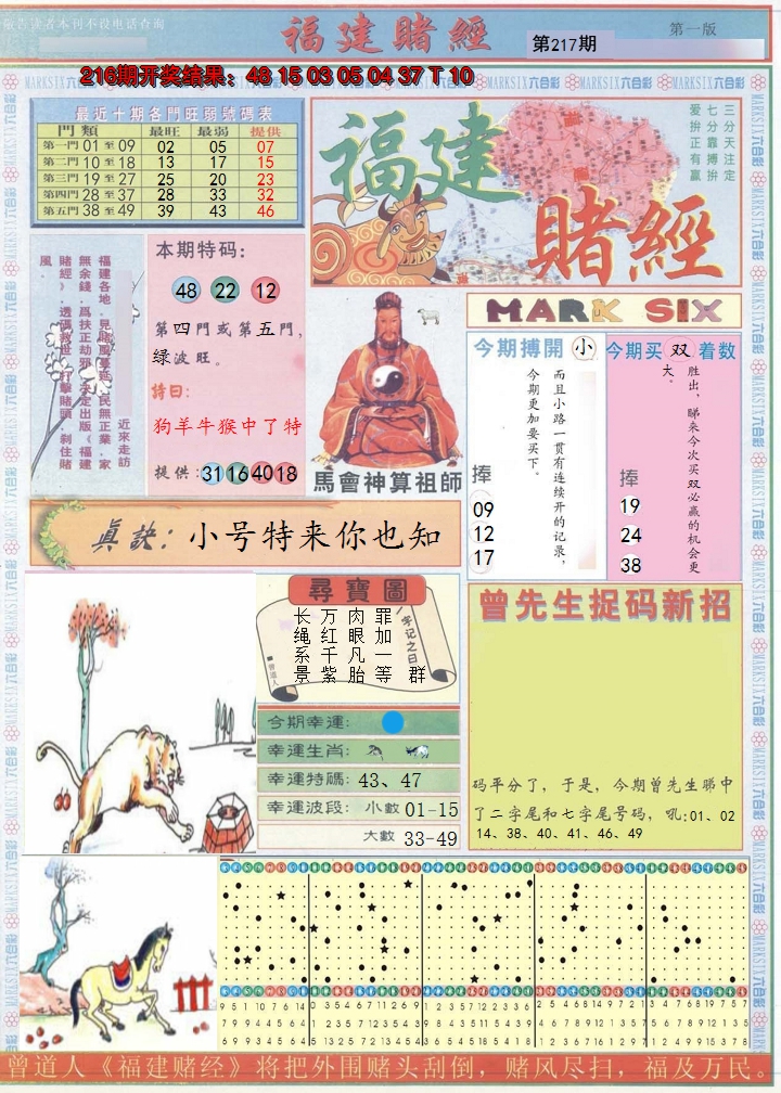 2024217期福建赌经A