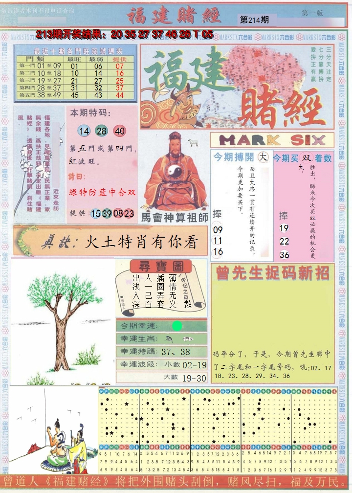 2024214期福建赌经A