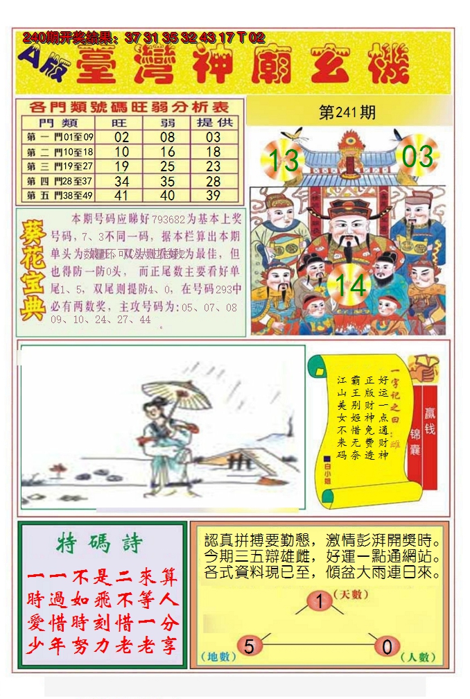 2024241期台湾神庙A