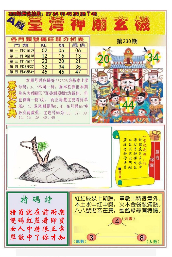2024230期台湾神庙A