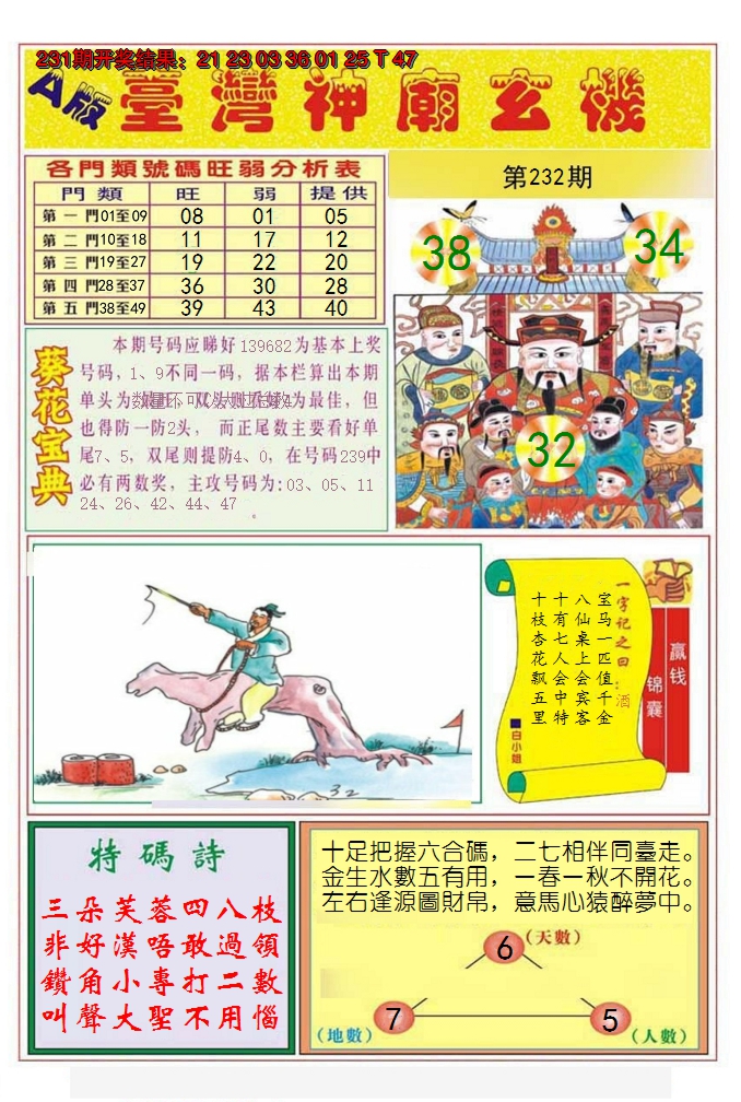 2024232期台湾神庙A