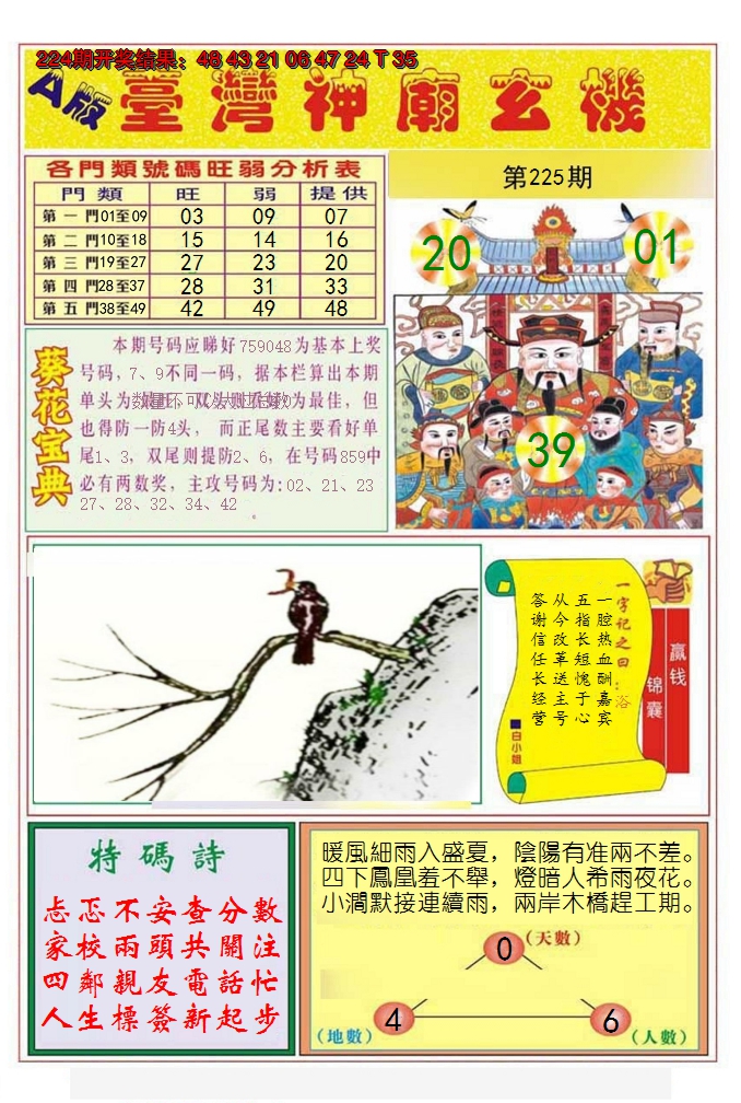 2024225期台湾神庙A