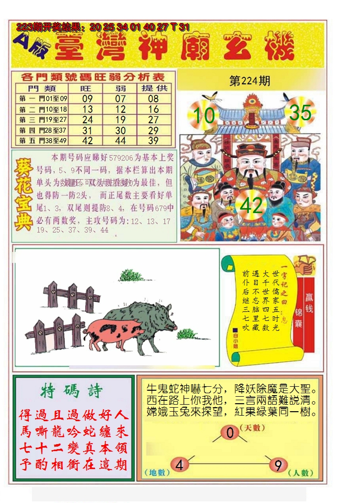 2024224期台湾神庙A