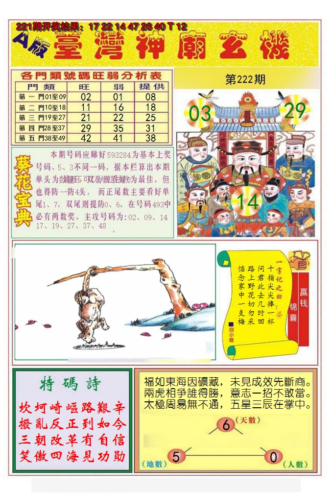 2024222期台湾神庙A