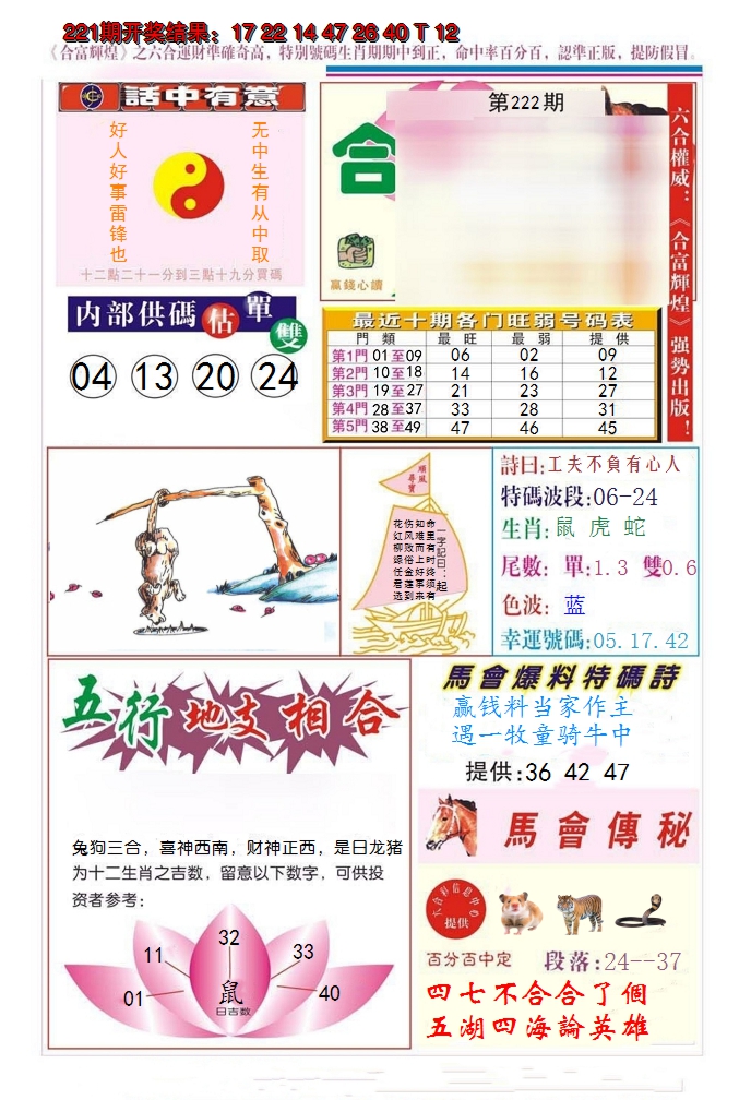 2024222期合富辉煌