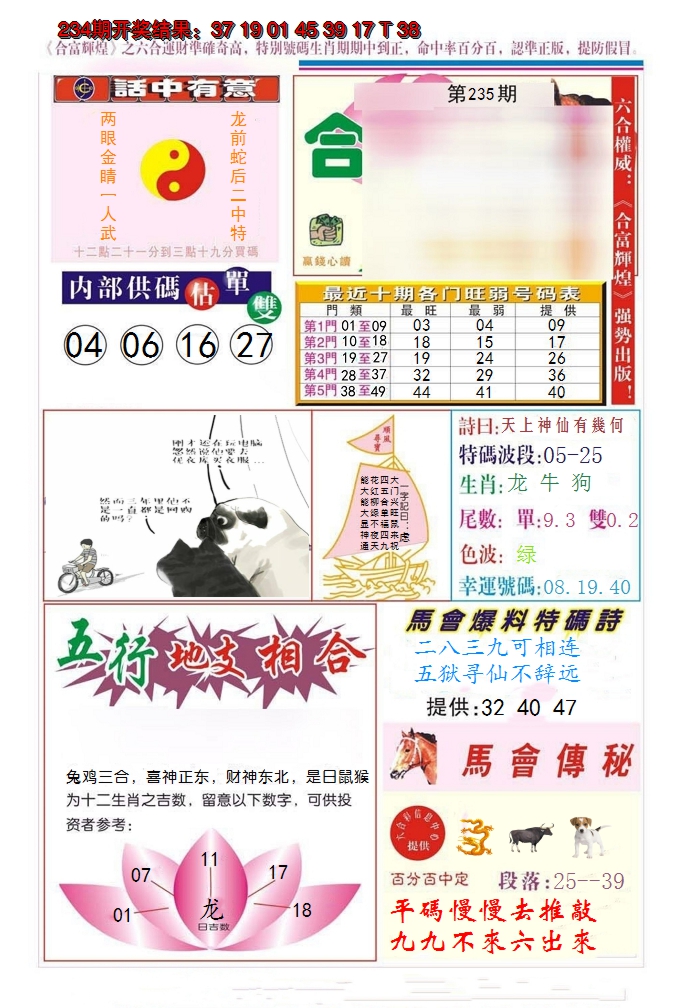 2024235期合富辉煌