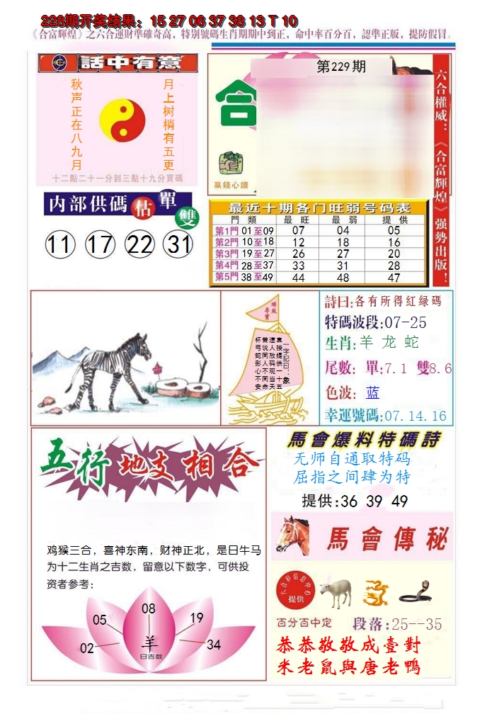 2024229期合富辉煌