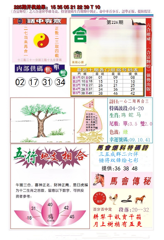 2024226期合富辉煌