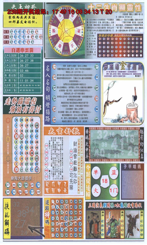 2024240期新报跑狗-2(背面)