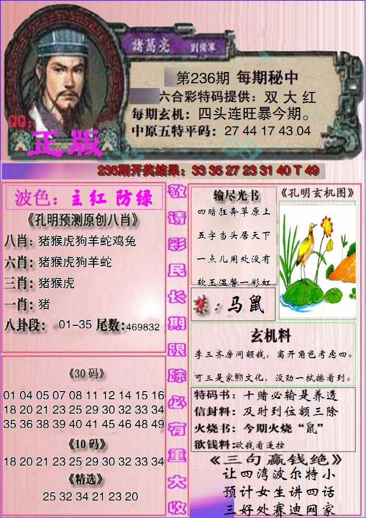 2024236期一代孔明报