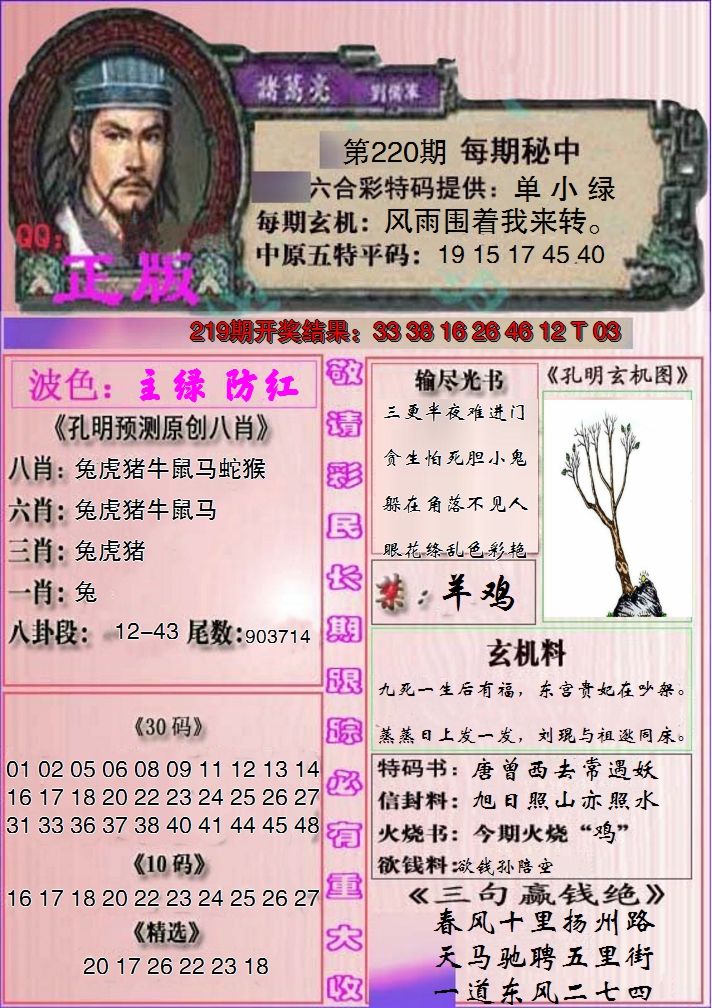 2024220期一代孔明报