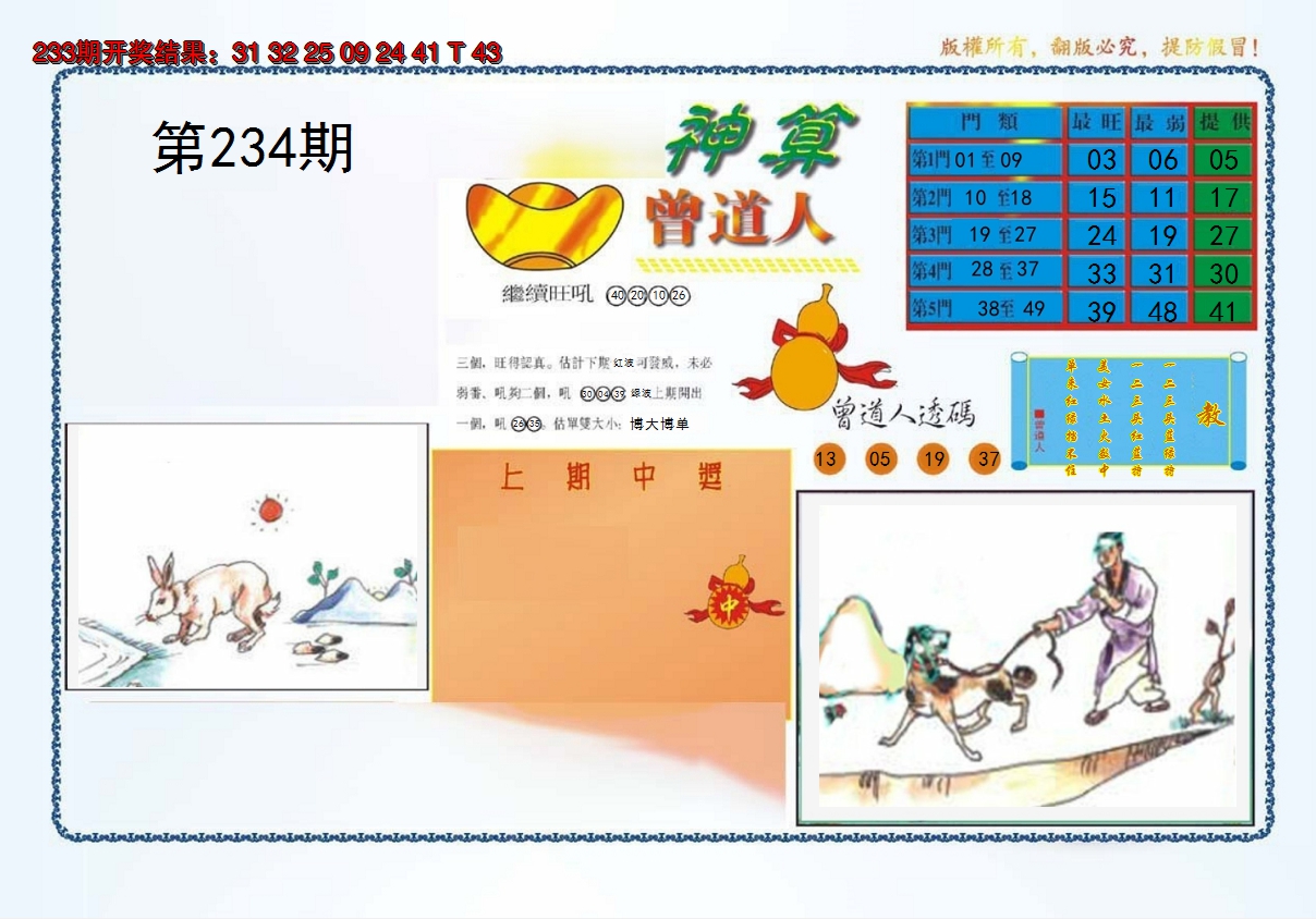2024234期4-神算