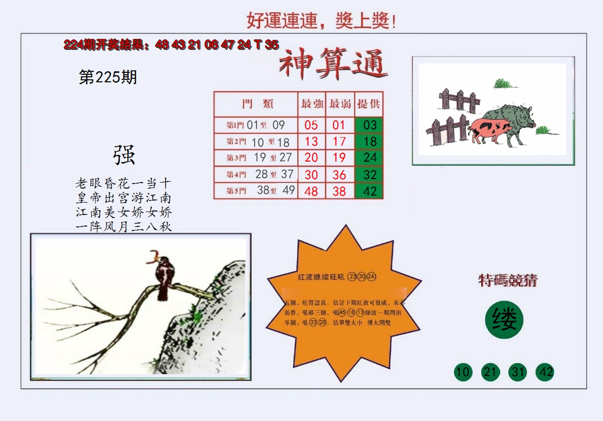 2024225期4-台湾神算